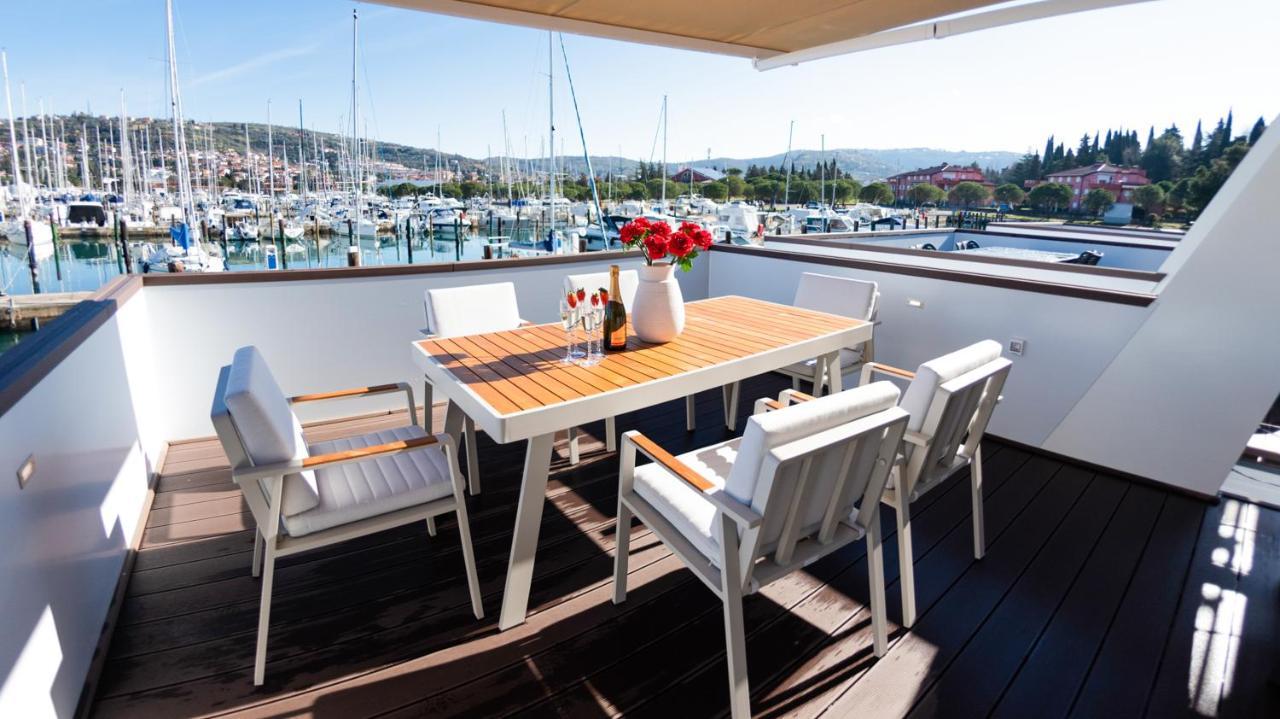 Vila Adria Portorož Luxury Houseboat Exteriér fotografie