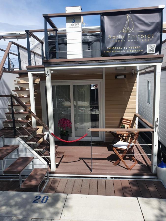 Vila Adria Portorož Luxury Houseboat Exteriér fotografie